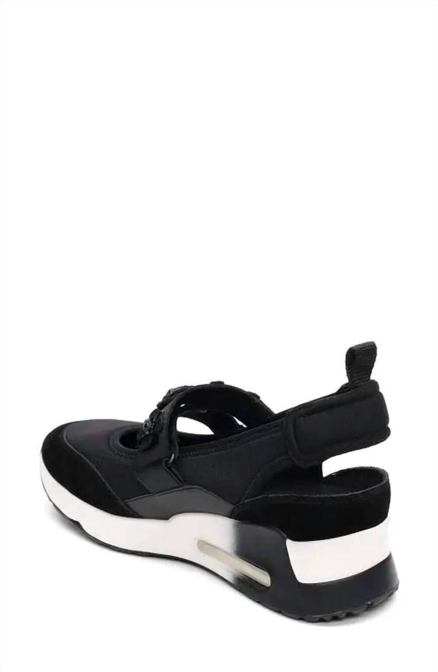 NEW ASH women's lotus sneaker in black multi - Picture 5 of 5